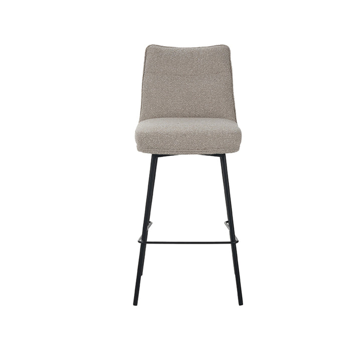LABEL51 Barkruk Lennon Bouclé Naturel 78cm-Barkrukken-LABEL51