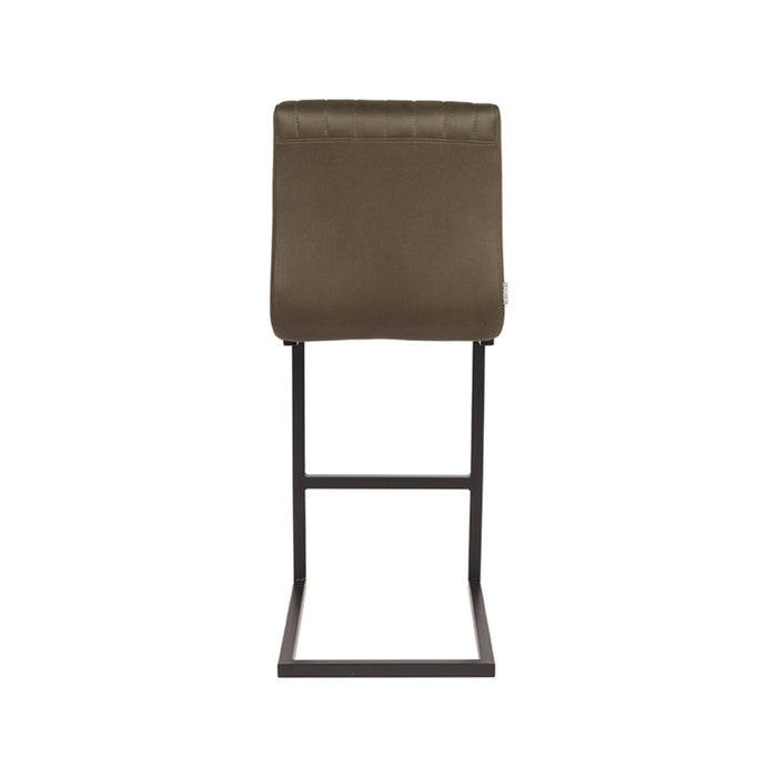 LABEL51 Barkruk Milo - Army - Microvezel - Laag-Barkrukken-LABEL51
