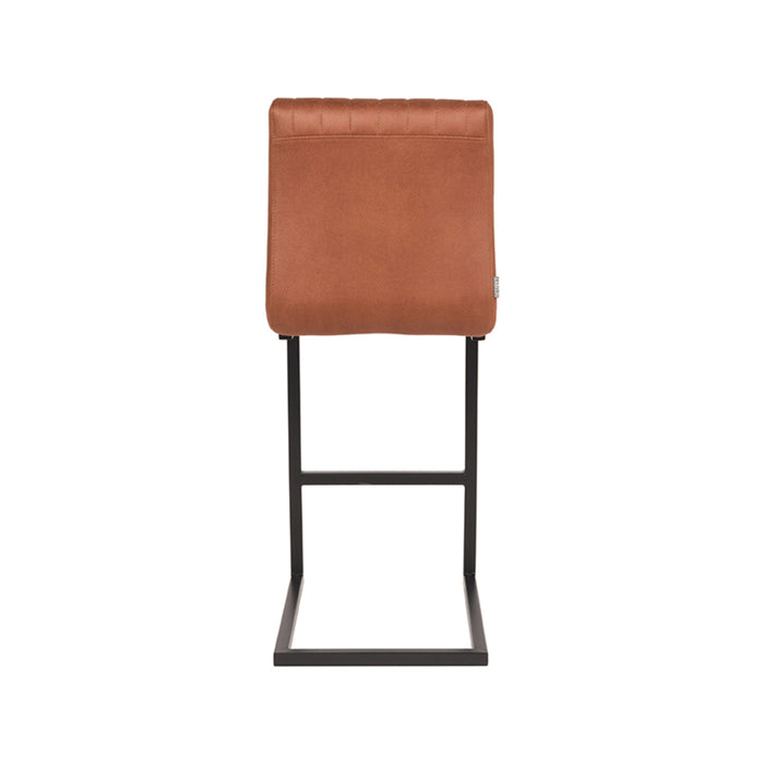 LABEL51 Barkruk Milo Stof Cognac 66cm-Barkrukken-LABEL51