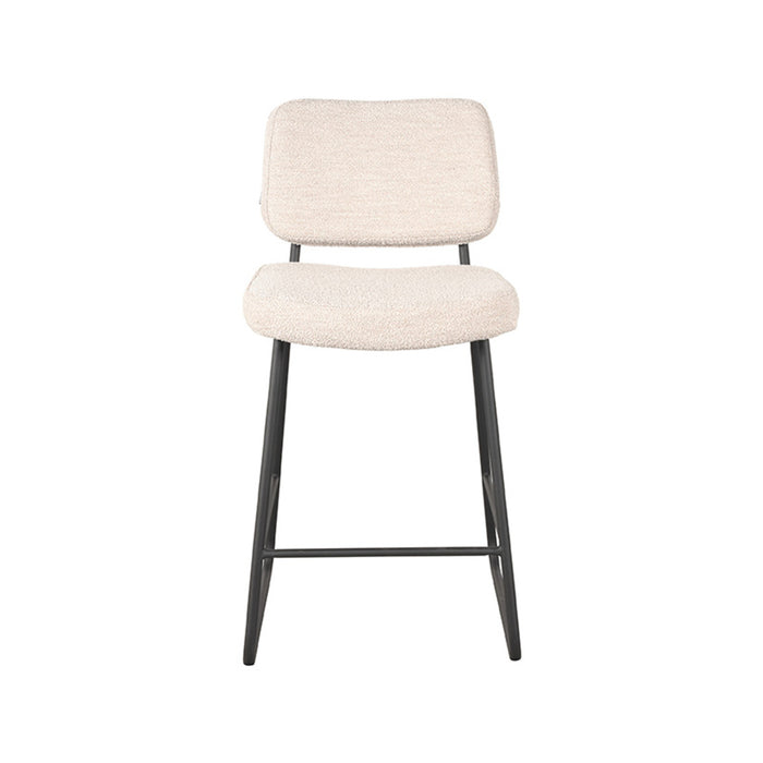 LABEL51 Barkruk Noah Naturel Boucle Laag 48x61x94 cm-Barkrukken-LABEL51