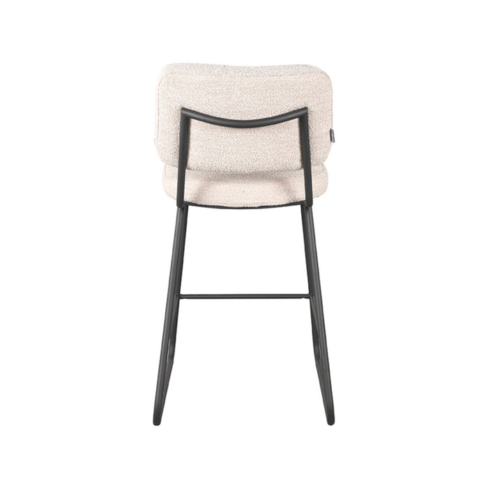 LABEL51 Barkruk Noah Naturel Boucle Laag 48x61x94 cm-Barkrukken-LABEL51