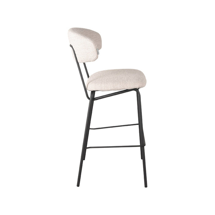 LABEL51 Barkruk Zack - Naturel - Boucle - Hoog-Barkrukken-LABEL51
