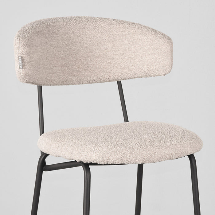 LABEL51 Barkruk Zack - Naturel - Boucle - Hoog-Barkrukken-LABEL51