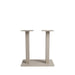 LABEL51 Bartafelpoot Dubbel Taupe Metaal 70x40x92 cm-Tafelpoten-LABEL51