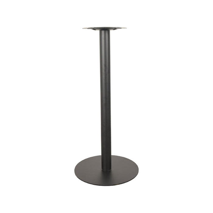 LABEL51 Bartafelpoot Enkel Rond Zwart 50x50x108 cm-Tafelpoten-LABEL51