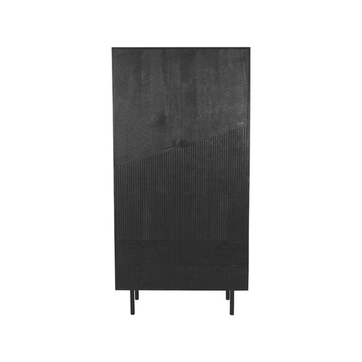 LABEL51 Bergkast Cotia - Zwart - Mangohout - One Size-Opbergkasten-LABEL51