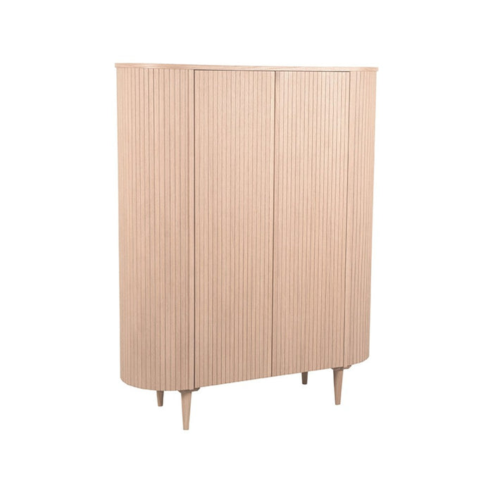 LABEL51 Bergkast Oliva - Naturel - Eiken - 125 cm-Opbergkasten-LABEL51