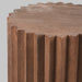 LABEL51 Bijzettafel Novan Espresso Mangohout 35 cm 35x35x48 cm-Bijzettafels-LABEL51