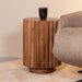 LABEL51 Bijzettafel Novan - Nature Smooth - Mangohout - 35 cm-Bijzettafels-LABEL51