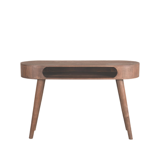 LABEL51 Bureau Bella Espresso Mangohout 120 cm 120x42x77 cm-Bureaus-LABEL51