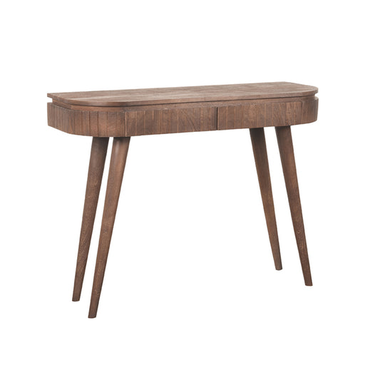 LABEL51 Bureau Nils Espresso Mangohout 100 cm 100x38x77 cm-Bureaus-LABEL51