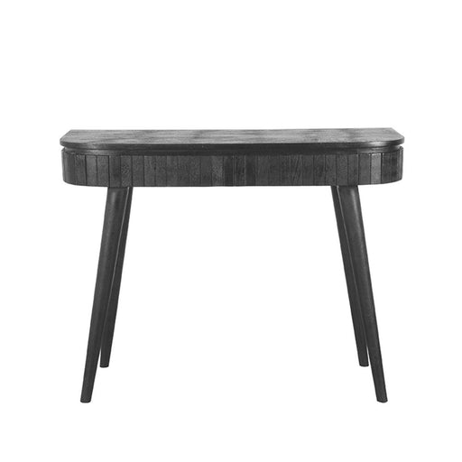 LABEL51 Bureau Nils - Zwart - Mangohout - 100 cm-Bureaus-LABEL51