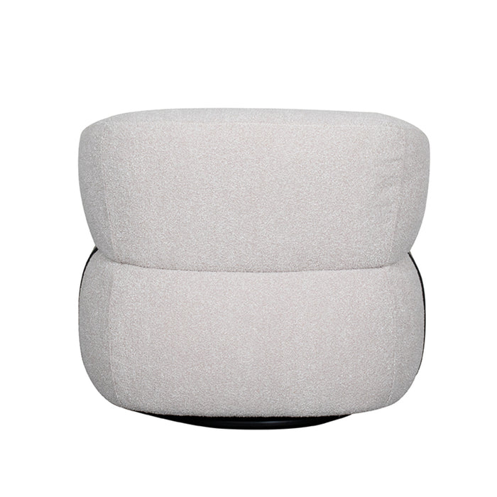 LABEL51 Draaifauteuil Valenza Naturel 83x79x73 cm-Fauteuils-LABEL51