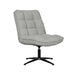LABEL51 Draaifauteuil Vince 63x74x91 cm Stone Elite | Zwart Metaal-Fauteuils-LABEL51