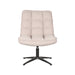 LABEL51 Draaifauteuil Vince Naturel Bouclé 63x74x91 cm-Fauteuils-LABEL51