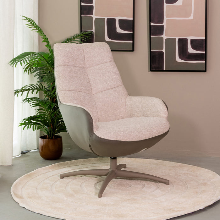 LABEL51 Draaifauteuil Winston Forest 73x82x106 cm