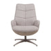 LABEL51 Draaifauteuil Winston Taupe 73x82x106 cm-Fauteuils-LABEL51