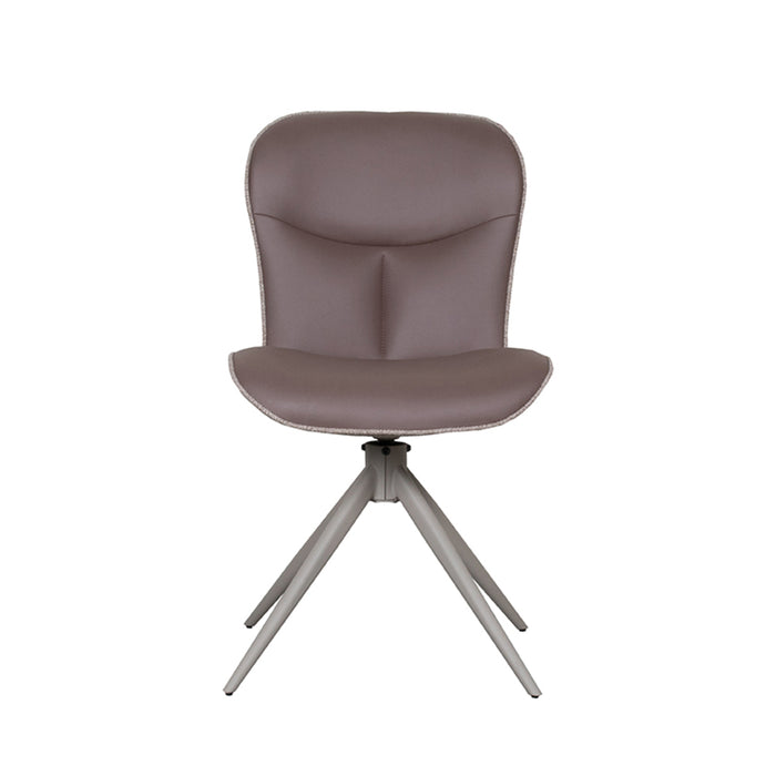 LABEL51 Draaistoel Thorben Bruin 49x64x86 cm-Eetkamerstoelen-LABEL51