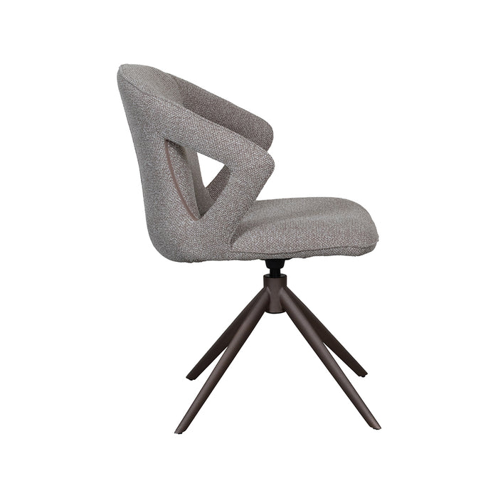 LABEL51 Draaistoel Zurich Mushroom 64x56x86 cm