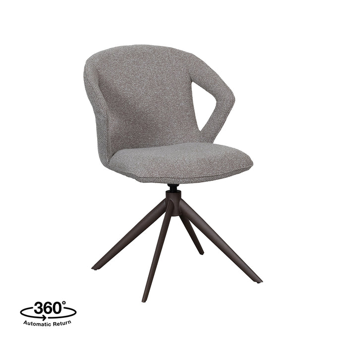LABEL51 Draaistoel Zurich Mushroom 64x56x86 cm