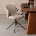 LABEL51 Draaistoel Zurich Mushroom 64x56x86 cm-Eetkamerstoelen-LABEL51