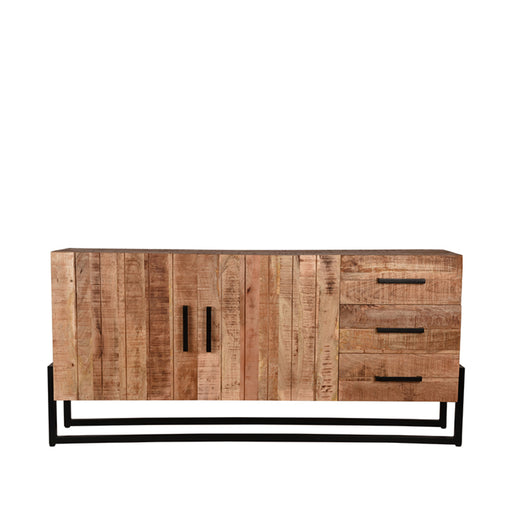 LABEL51 Dressoir Bolivia Rough Mangohout 184x40x85 cm-Dressoirs-LABEL51