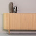 LABEL51 Dressoir Oliva - Naturel - Eiken - 220 cm-Dressoirs-LABEL51