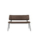 LABEL51 Eetkamerbank Gusto Bruin Kunstleder 120 cm 120x63x81 cm-Eetkamerbanken-LABEL51