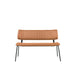 LABEL51 Eetkamerbank Gusto Cognac Kunstleder 120 cm 120x63x81 cm-Eetkamerbanken-LABEL51