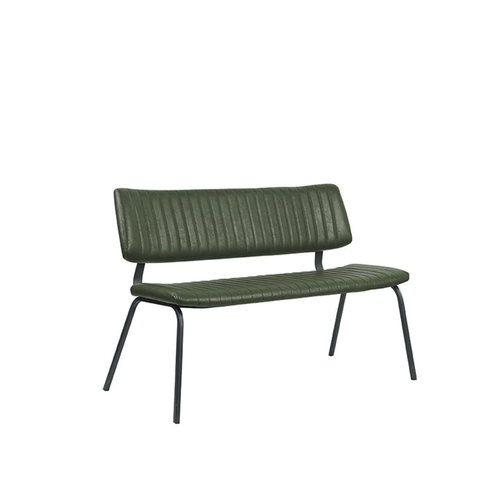 LABEL51 Eetkamerbank Gusto Hunter Kunstleder 120 cm 120x63x81 cm-Eetkamerbanken-LABEL51