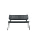 LABEL51 Eetkamerbank Gusto Zwart Kunstleder 120 cm 120x63x81 cm-Eetkamerbanken-LABEL51