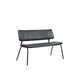 LABEL51 Eetkamerbank Gusto Zwart Kunstleder 120 cm 120x63x81 cm-Eetkamerbanken-LABEL51
