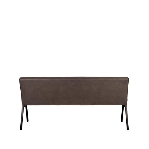 LABEL51 Eetkamerbank Matz Antraciet Kunstleder 175 cm 175x62x86 cm-Eetkamerbanken-LABEL51