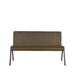 LABEL51 Eetkamerbank Matz Army Kunstleder 145 cm 145x62x86 cm-Eetkamerbanken-LABEL51