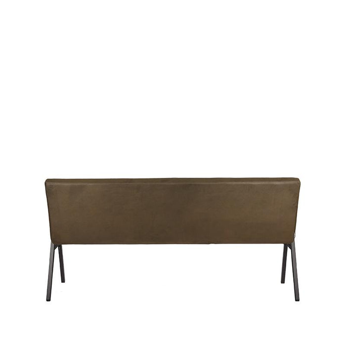 LABEL51 Eetkamerbank Matz Army Kunstleder 175 cm 175x62x86 cm-Eetkamerbanken-LABEL51