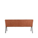 LABEL51 Eetkamerbank Matz Cognac Microvezel 175x62x86 cm-Eetkamerbanken-LABEL51