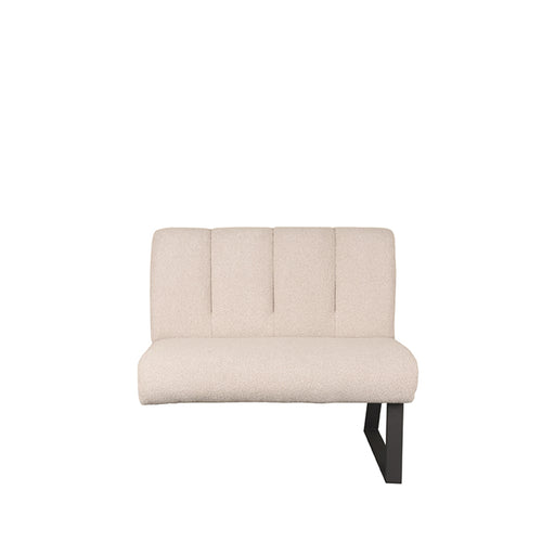 LABEL51 Eetkamerbank Modula Bouclé Naturel 100 cm 100x62x92 cm-Eetkamerbanken-LABEL51