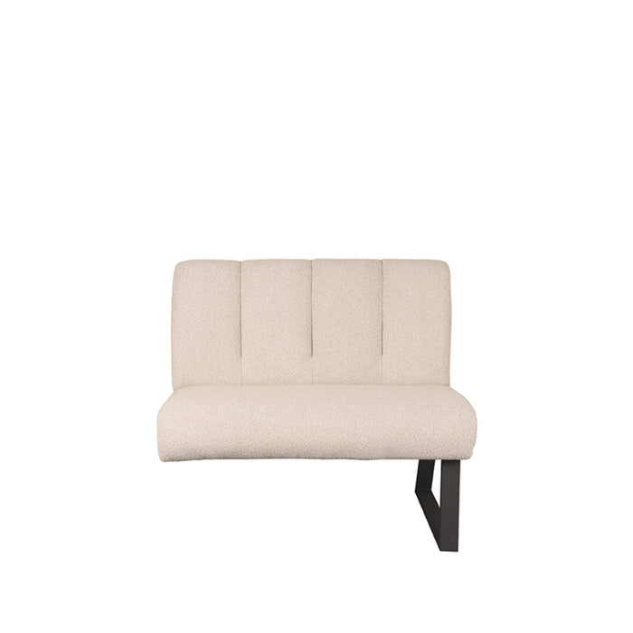 LABEL51 Eetkamerbank Modula Bouclé Naturel 100 cm 100x62x92 cm-Eetkamerbanken-LABEL51