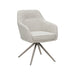 Eetkamerstoel Akira - Naturel - Royal Boucle - Taupe Metalen...-Eetkamerstoelen-LABEL51