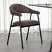 LABEL51 Eetkamerstoel Amaze - Antraciet - Micro Suede-Eetkamerstoelen-LABEL51
