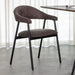 LABEL51 Eetkamerstoel Amaze - Antraciet - Micro Suede-Eetkamerstoelen-LABEL51