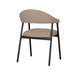 LABEL51 Eetkamerstoel Amaze - Clay - Elite - Zwart Metalen Frame-Eetkamerstoelen-LABEL51