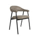 LABEL51 Eetkamerstoel Amaze - Taupe - Micro Suede - Black Frame-Eetkamerstoelen-LABEL51