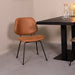 LABEL51 Eetkamerstoel Bello - Cognac - Micro Suede-Eetkamerstoelen-LABEL51