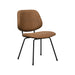 Eetkamerstoel Bello - Cognac - Micro Suede-Eetkamerstoelen-LABEL51