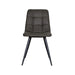 LABEL51 Eetkamerstoel Bistro - Antraciet - Micro Suede-Eetkamerstoelen-LABEL51
