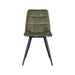 LABEL51 Eetkamerstoel Bistro - Hunter - Fluweel #2-Eetkamerstoelen-LABEL51