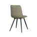 LABEL51 Eetkamerstoel Bistro - Hunter - Fluweel - Black Frame-Eetkamerstoelen-LABEL51