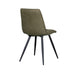 LABEL51 Eetkamerstoel Bistro - Moss - Micro Suede - Black Frame-Eetkamerstoelen-LABEL51