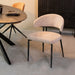 LABEL51 Eetkamerstoel Bliss - Clay - Elite - Zwart Metalen Frame-Eetkamerstoelen-LABEL51